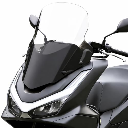 2025年以降モデル対応 PCX PCX160用 ロングスクリーン TWR製 Amazon | PCX125/PCX160 (2025年モデル) ウインドロングシールド